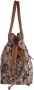 Gabor Shopper met bloemenpatroon Cognac Multicolor - Thumbnail 3