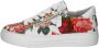 Gabor Sneaker met modieuze bloemenprint Wit Multicolor - Thumbnail 4