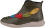 Gemini Enkellaarsje in een harmonieuze kleurencombinatie Kaki Multicolor - Thumbnail 2