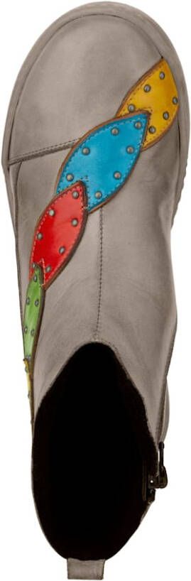 Gemini Enkellaarsje in een harmonieuze kleurencombinatie Taupe Multicolor