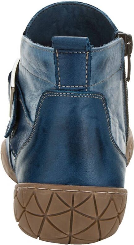 Gemini Enkellaarsje met verwisselbare leren binnenzool Blauw