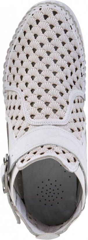 Gemini Enkellaarsje met lasercuts en zomerse openingen Wit