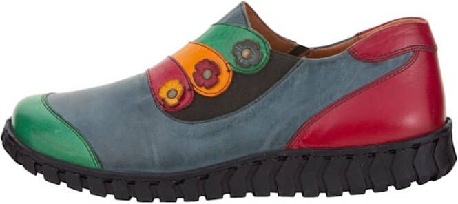 Gemini Instapper met elastische inzet Blauw Rood Groen