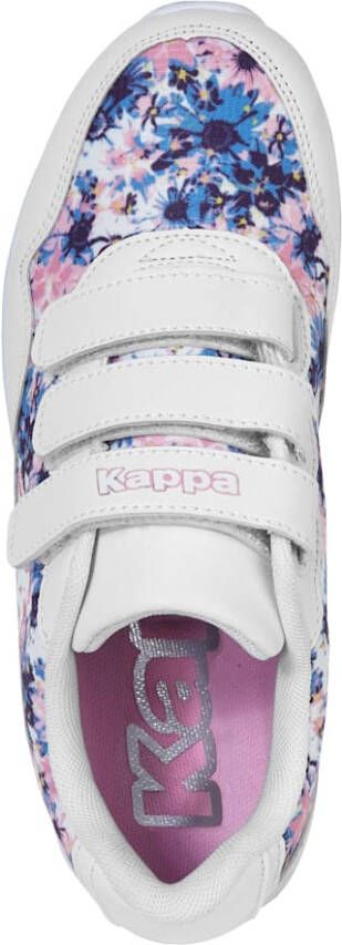 Kappa Sneaker met trendy bloemenprint Lichtblauw