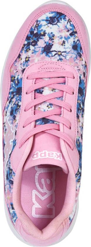 Kappa Sneaker met trendy bloemenprint Roze