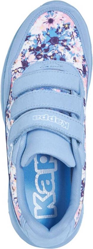 Kappa Sneaker met trendy bloemenprint Zwart Grijs