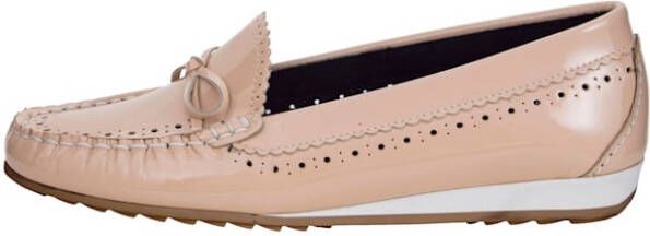 Liva Loop Mocassin met karakteristieke mocassinnaad Beige