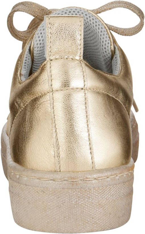 Liva Loop Sneaker in metallic look Goudkleur