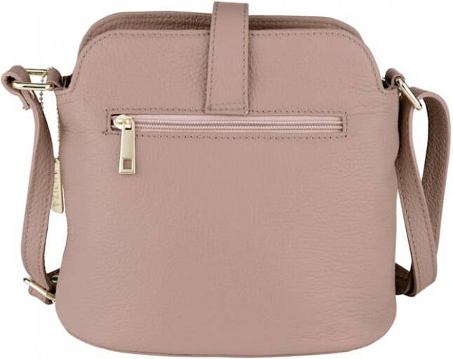 MONA Schoudertas met chique sluiting Roze