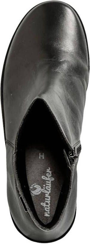 Naturläufer Enkellaarsje in winddichte en waterafstotende Tex uitvoering Donkergrijs Zwart