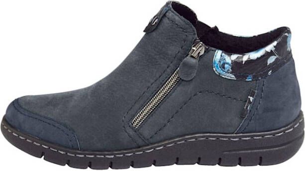 Naturläufer Enkellaarsje met elastische inzet Donkerblauw