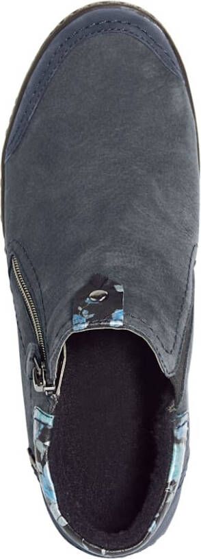 Naturläufer Enkellaarsje met elastische inzet Donkerblauw
