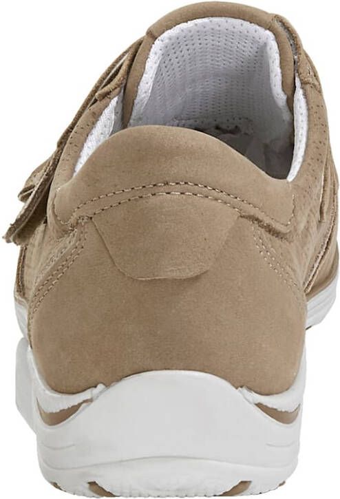 Sandalette Naturläufer Beige/nero - Chiusura Velcro, Tacco 3 Cm - Confortevoli Per Alluce Valgo - Made In Spain - 38 EU