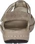 Naturläufer Klittenbandschoen in bicolor look Taupe - Thumbnail 4