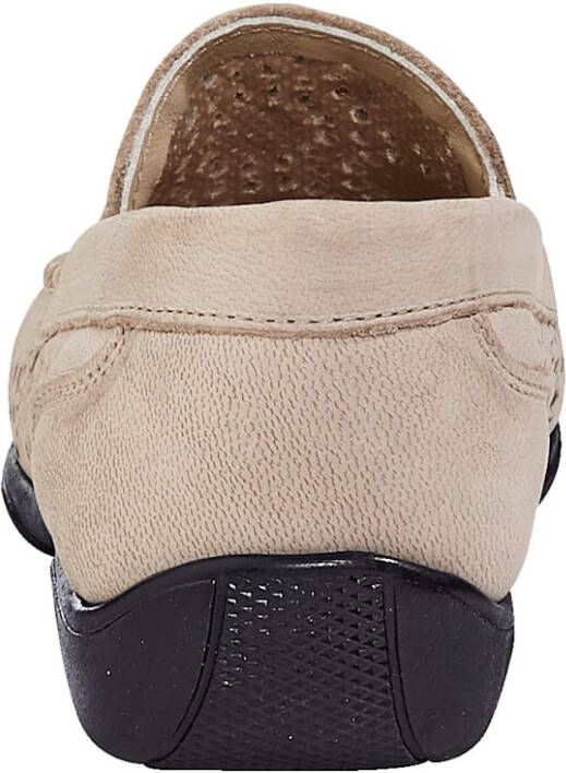 Naturläufer Mocassin met de hand genaaide naad Taupe