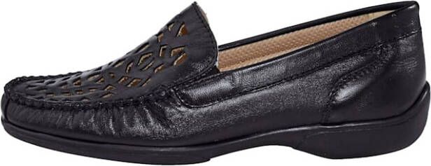 Naturläufer Mocassin met zomerse openingen Zwart