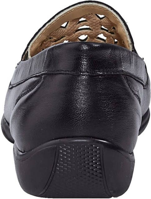 Naturläufer Mocassin met zomerse openingen Zwart