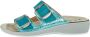 Naturläufer Muiltje Verstelbare bandjes Turquoise - Thumbnail 2
