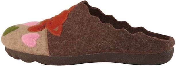 Naturläufer Pantoffel Beeldschone applicatie Bruin