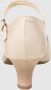 Naturläufer Pump van een mooie leermix Crème - Thumbnail 4
