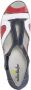Naturläufer Sandaaltje Blauw Wit Rood - Thumbnail 3