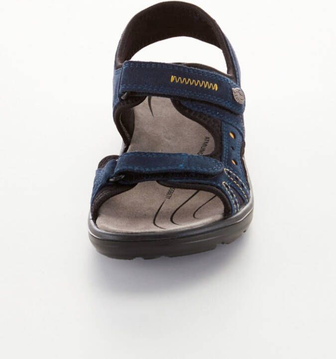 Naturläufer Sandaaltje met klittenband Donkerblauw