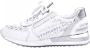 Remonte Sneaker met metallic opschriften Wit Zilverkleur - Thumbnail 2