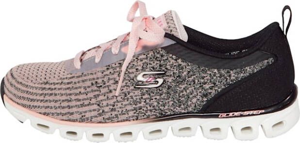 Skechers Sportschoen Glide-Step Zwart Roze