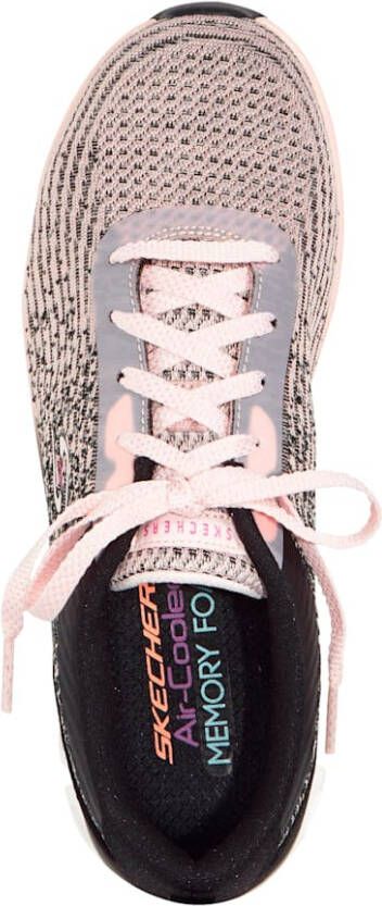 Skechers Sportschoen Glide-Step Zwart Roze