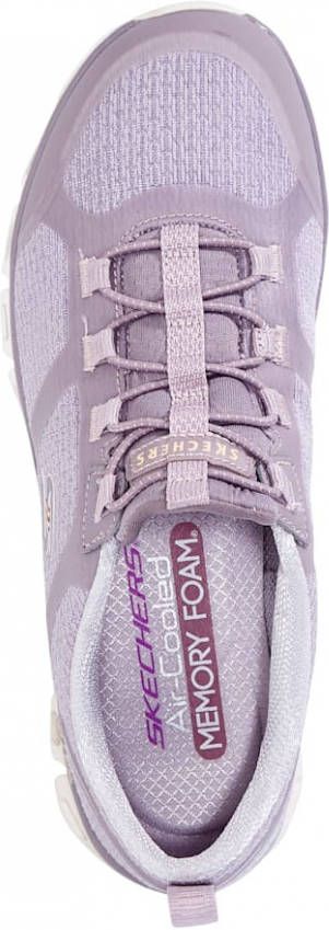 Skechers Sportschoen met rubberen EVA zool Paars