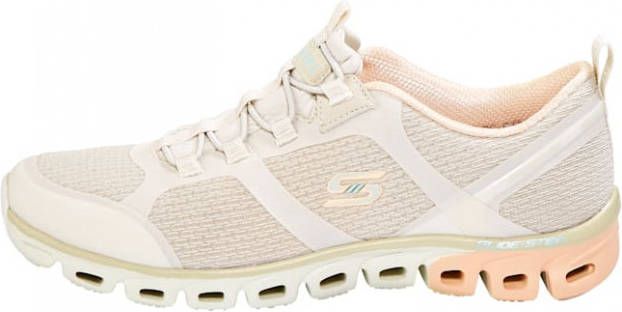 Skechers Sportschoen met rubberen EVA zool Wit