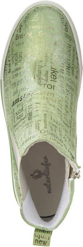 Studio W Chelsea boot in glitterlook Groen