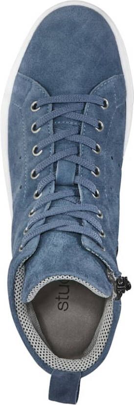 Studio W Hoge sneaker in modieuze stijl Blauw