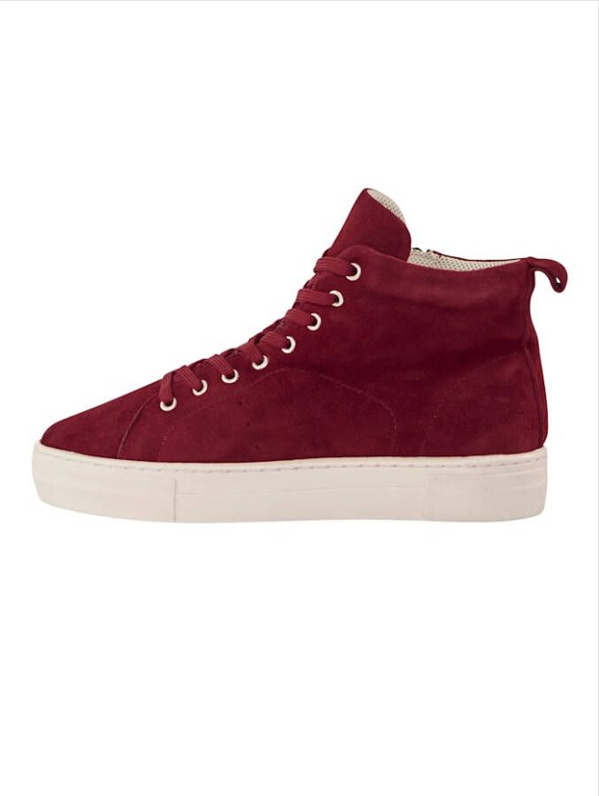 Studio W Hoge sneaker in modieuze stijl Rood