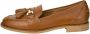 Studio W Loafer met leren sierkwastje Cognac - Thumbnail 3