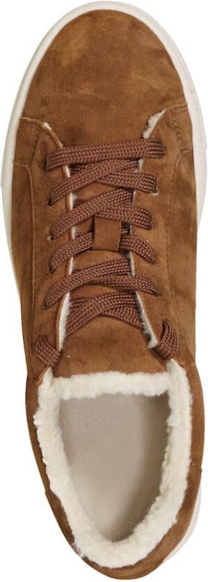 Studio W Sneaker met mooi imitatievacht Cognac