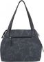 Taschenherz Shopper met perforaties Donkerblauw - Thumbnail 2