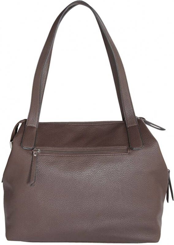Taschenherz Shopper met afneembaar kwastje Donkerbruin