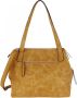 Taschenherz Shopper met perforaties Mosterdgeel - Thumbnail 2