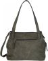 Taschenherz Shopper met perforaties Olijf - Thumbnail 2