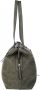 Taschenherz Shopper met perforaties Olijf - Thumbnail 3