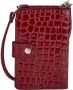 Taschenherz Telefoontasje met portemonnee Rood Telefoontasje met portemonnee Zwart - Thumbnail 2