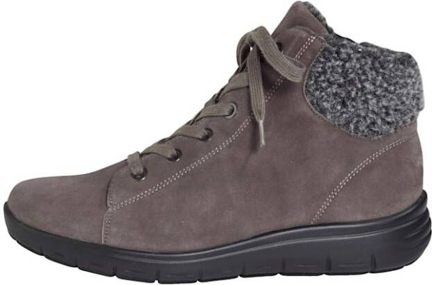 Vamos Hoge veterschoen Taupe