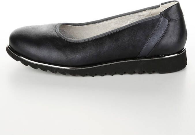 Waldläufer Ballerina met lichte EVA-zool Donkerblauw