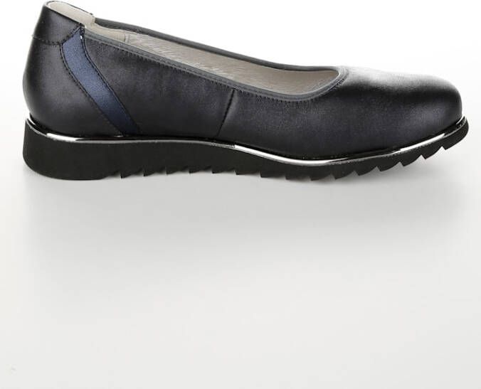 Waldläufer Ballerina met lichte EVA-zool Donkerblauw