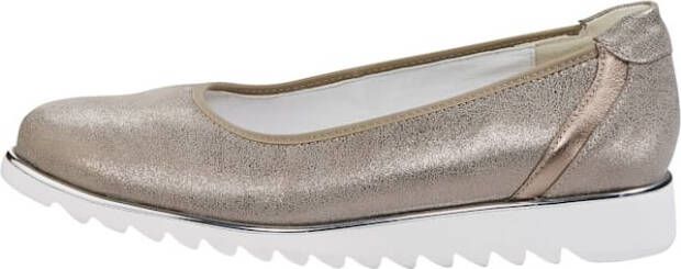 Waldläufer Ballerina met lichte EVA-zool Taupe