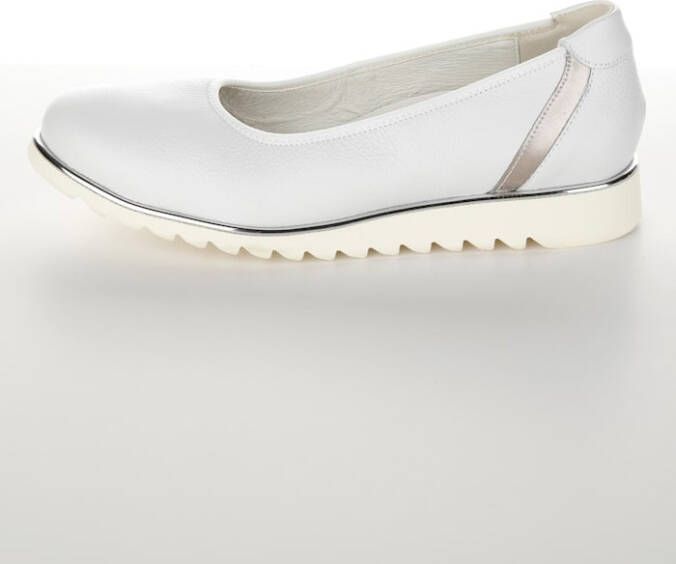 Waldläufer Ballerina met lichte EVA-zool Wit