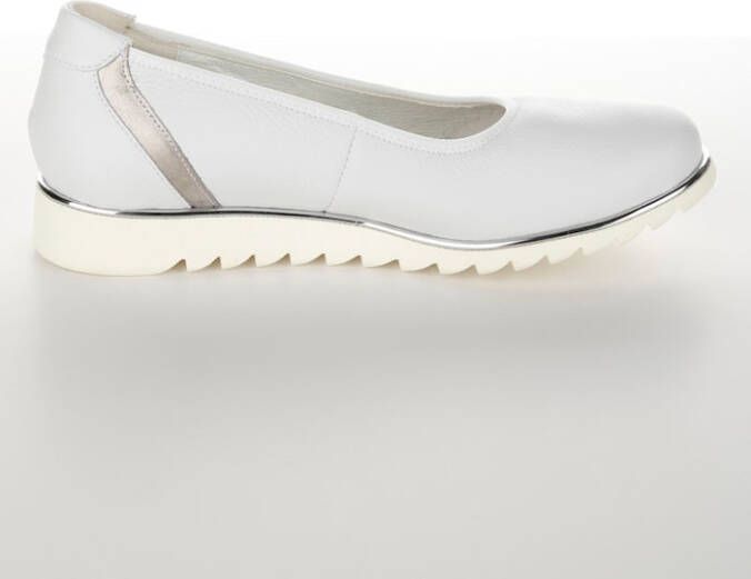 Waldläufer Ballerina met lichte EVA-zool Wit