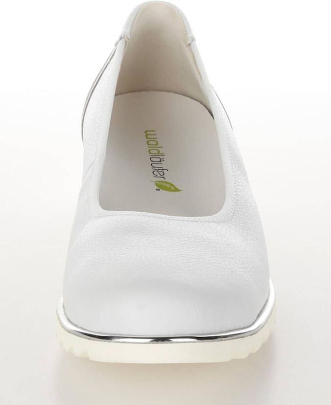 Waldläufer Ballerina met lichte EVA-zool Wit