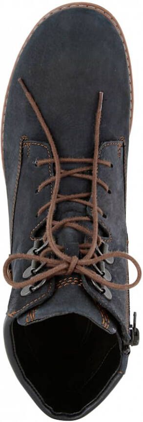 Waldläufer Hoge veterschoen Blauw